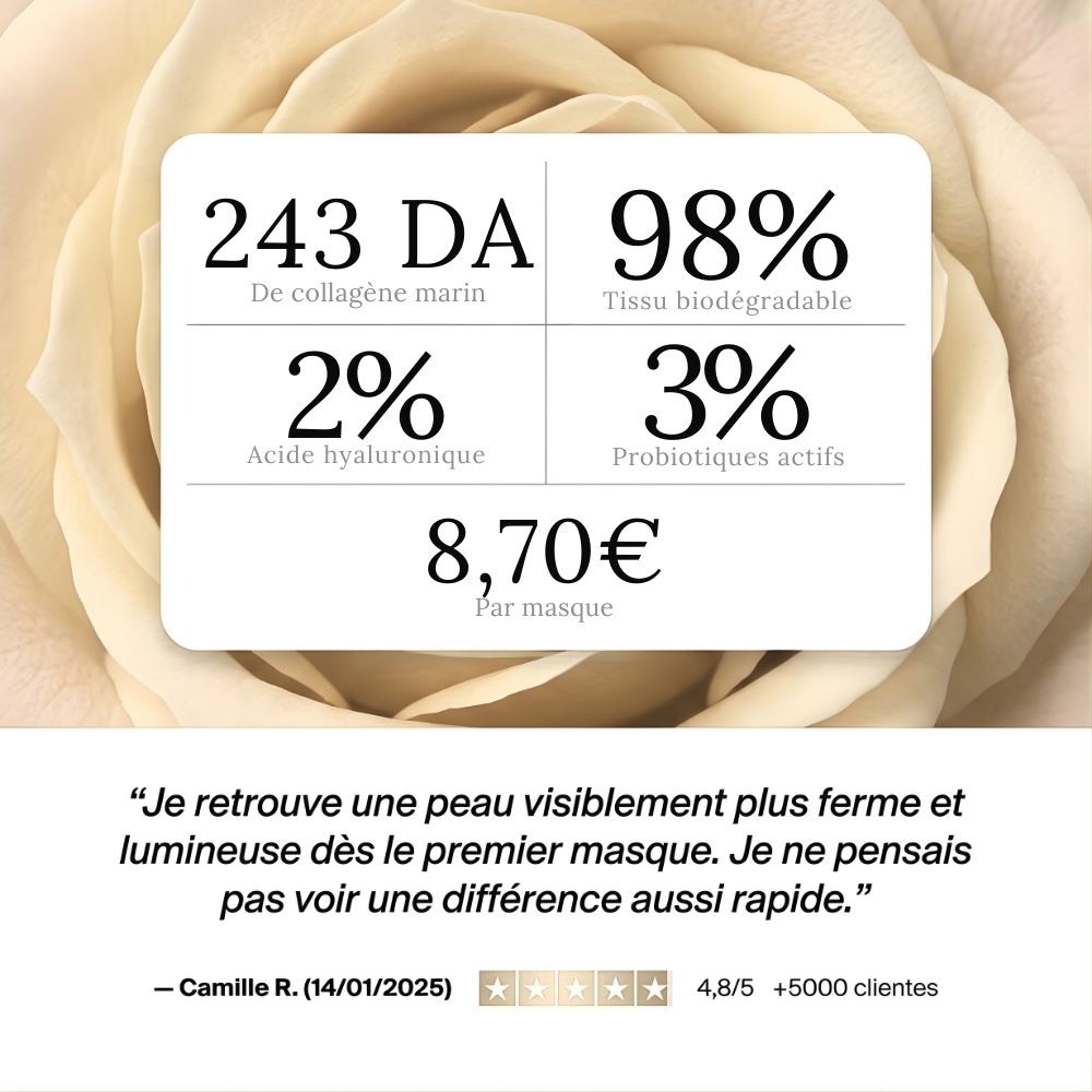 MASQUE COLLAGÈNE HAUTE PÉNÉTRATION
