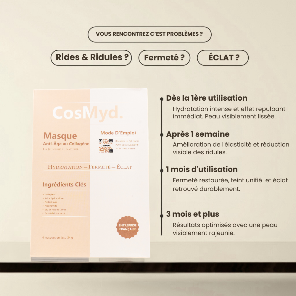 MASQUE COLLAGÈNE HAUTE PÉNÉTRATION