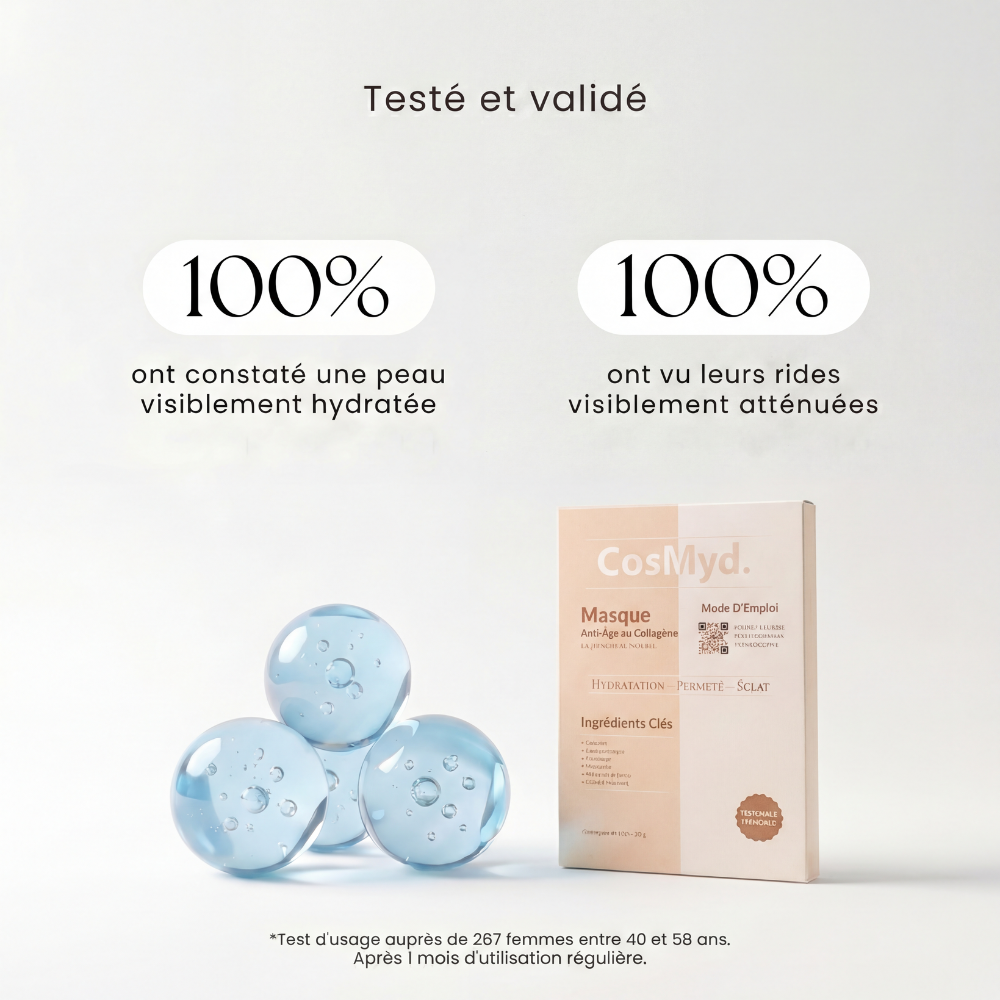 MASQUE ANTI-ÂGE AU COLLAGÈNE 60 MINUTES