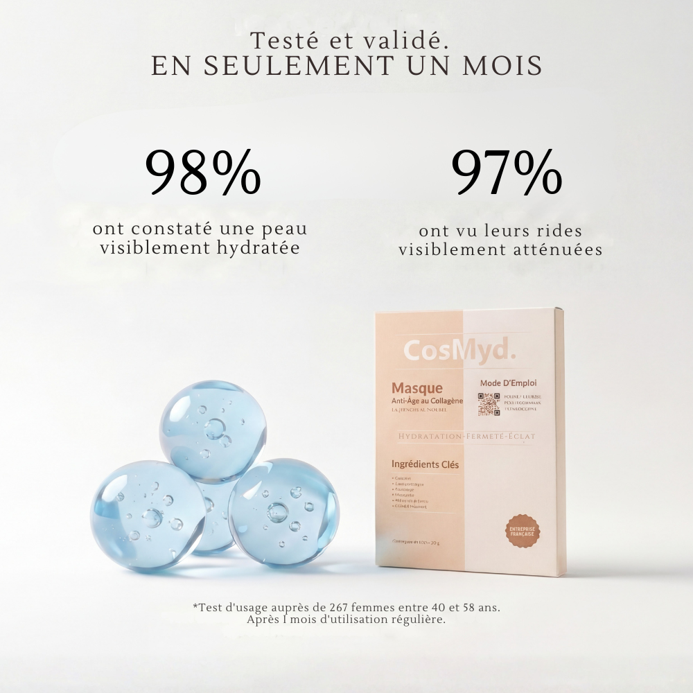 MASQUE ANTI-ÂGE AU COLLAGÈNE 60 MINUTES