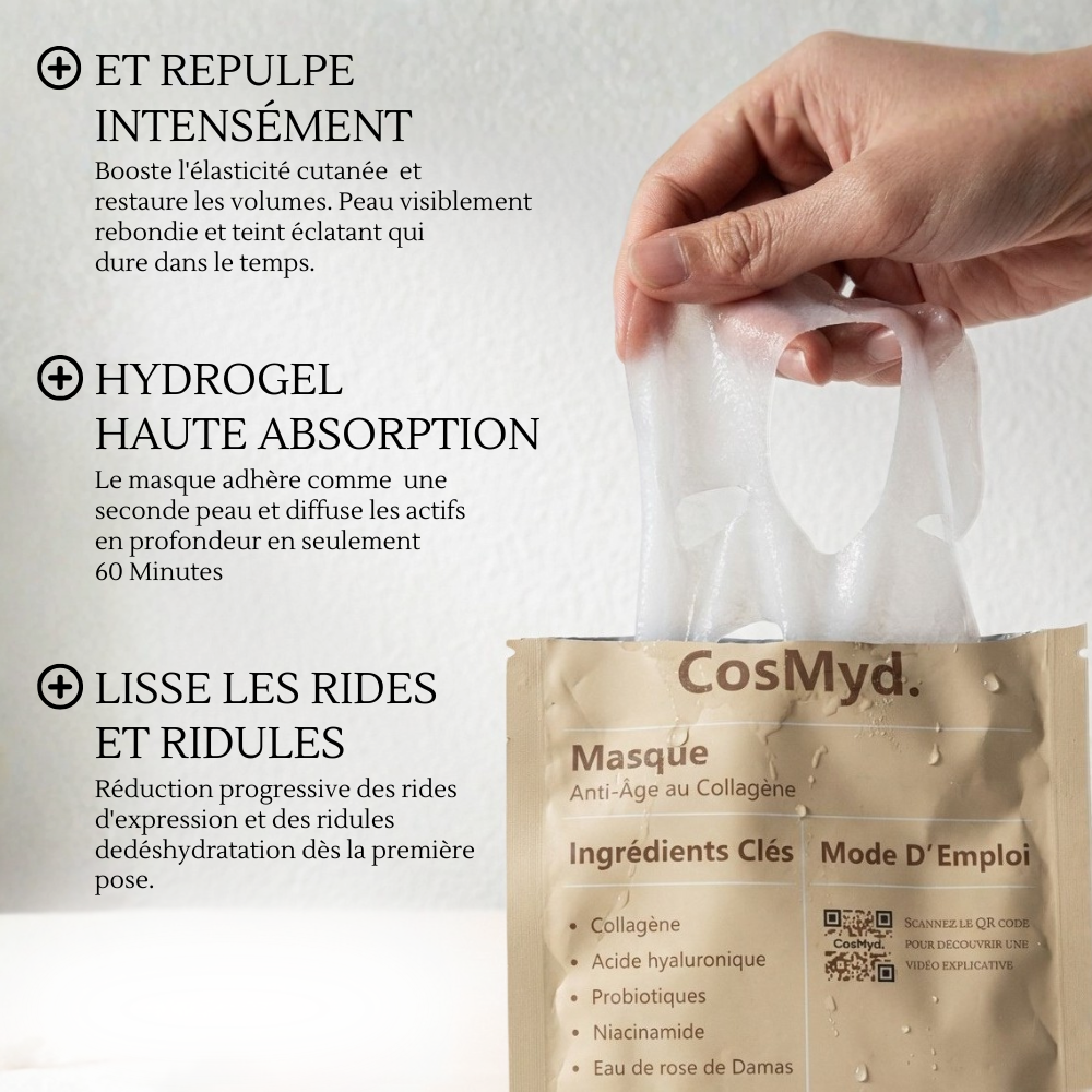 MASQUE ANTI-ÂGE AU COLLAGÈNE 60 MINUTES